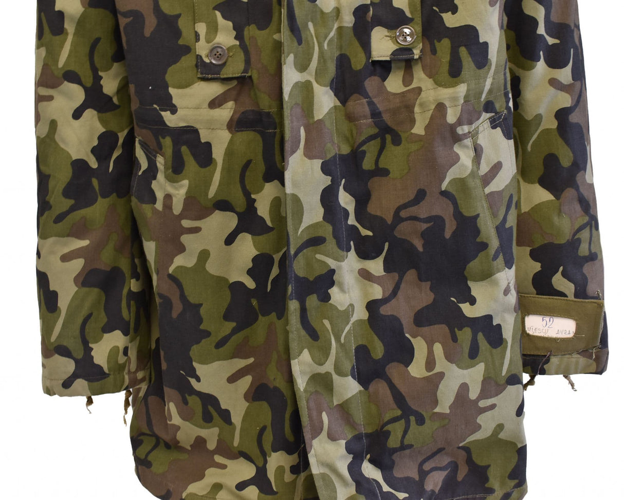 Romanian Army M1990 Leaf Pattern Parka With Thermal Liner