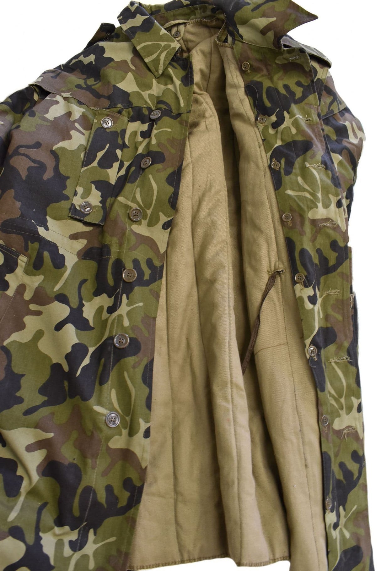 Romanian Army M1990 Leaf Pattern Parka With Thermal Liner