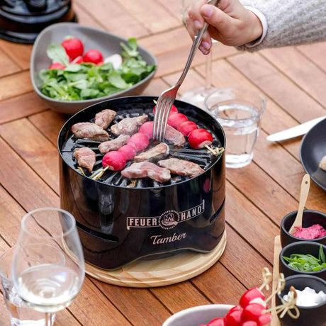Feuerhand Tamber Table Top Grill - Jet Black