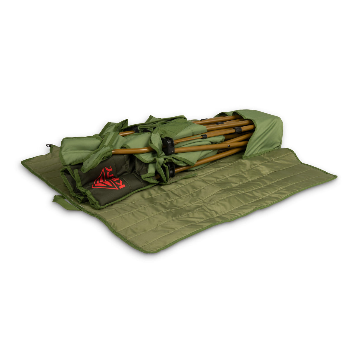 Kelty Low-Loveseat Double Camping Chair - Dill/Duffle