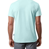 YETI Premium Logo Badge S22 Short Sleeve T-Shirt - Light Blue
